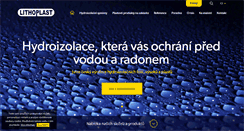 Desktop Screenshot of lithoplast.cz