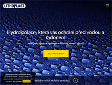 Tablet Screenshot of lithoplast.cz